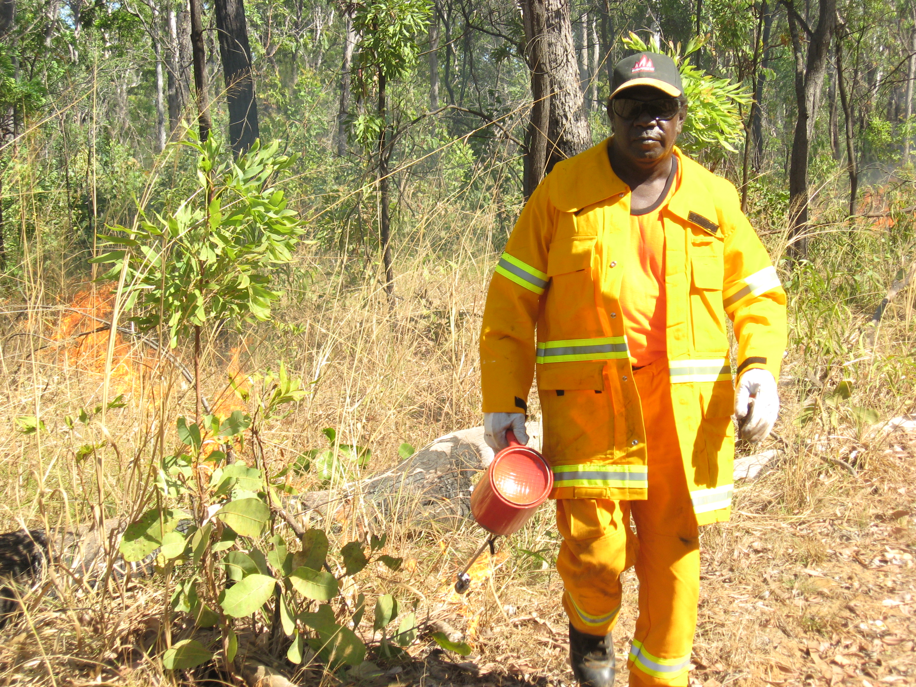 Rangers fight loss of wildlife with fire